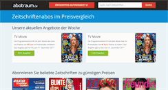 Desktop Screenshot of abotraum.de